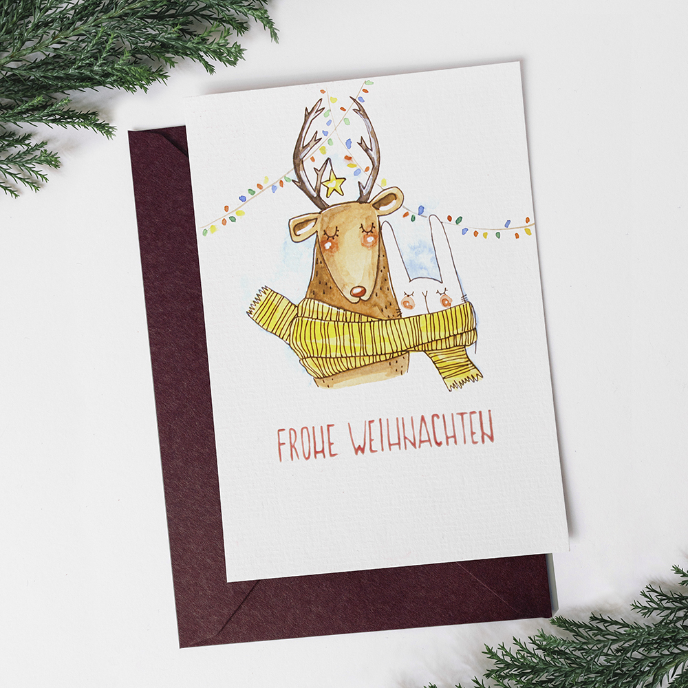 Weihnachtskarte №1