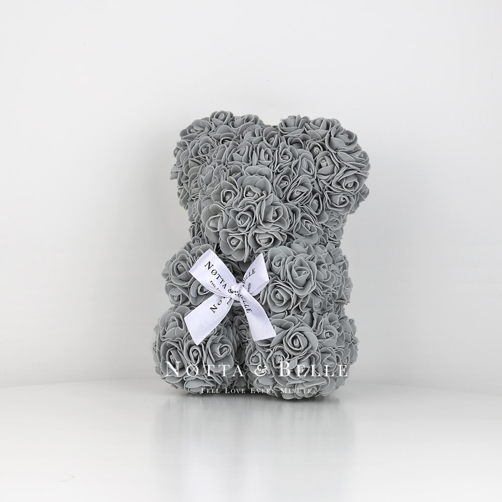 Grau Bären aus den Rosen - 25 сm