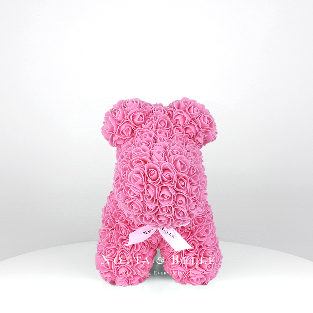 Pink rose puppy - 14 in.