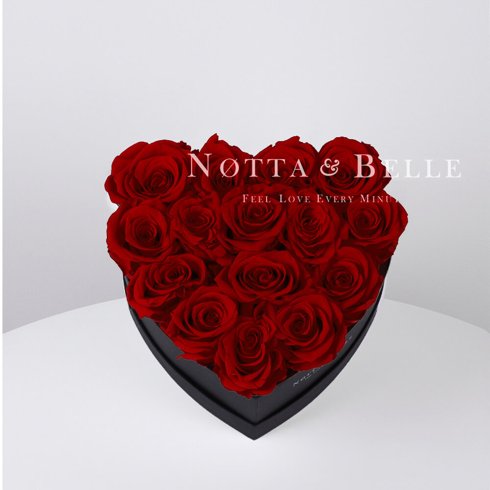 Burgundy bouquet «Love» - 15 roses 