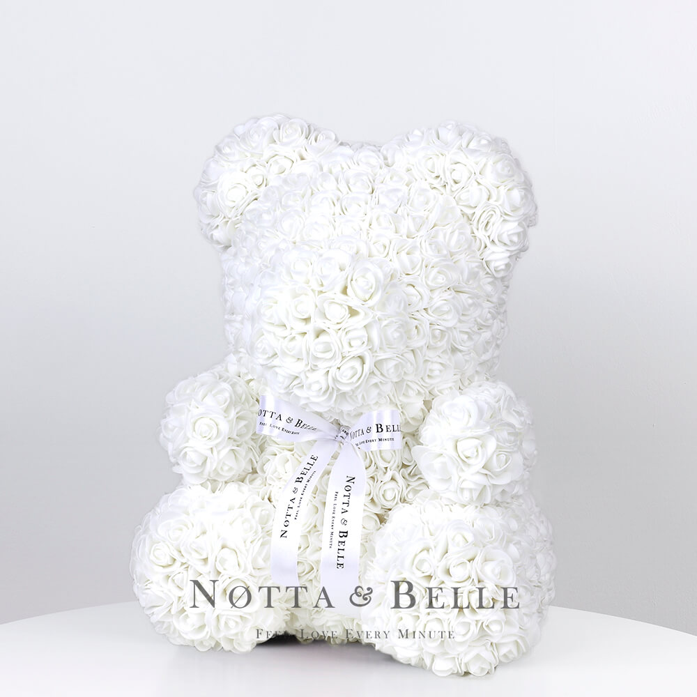 White Rose Bears - 14 in. (35cm)