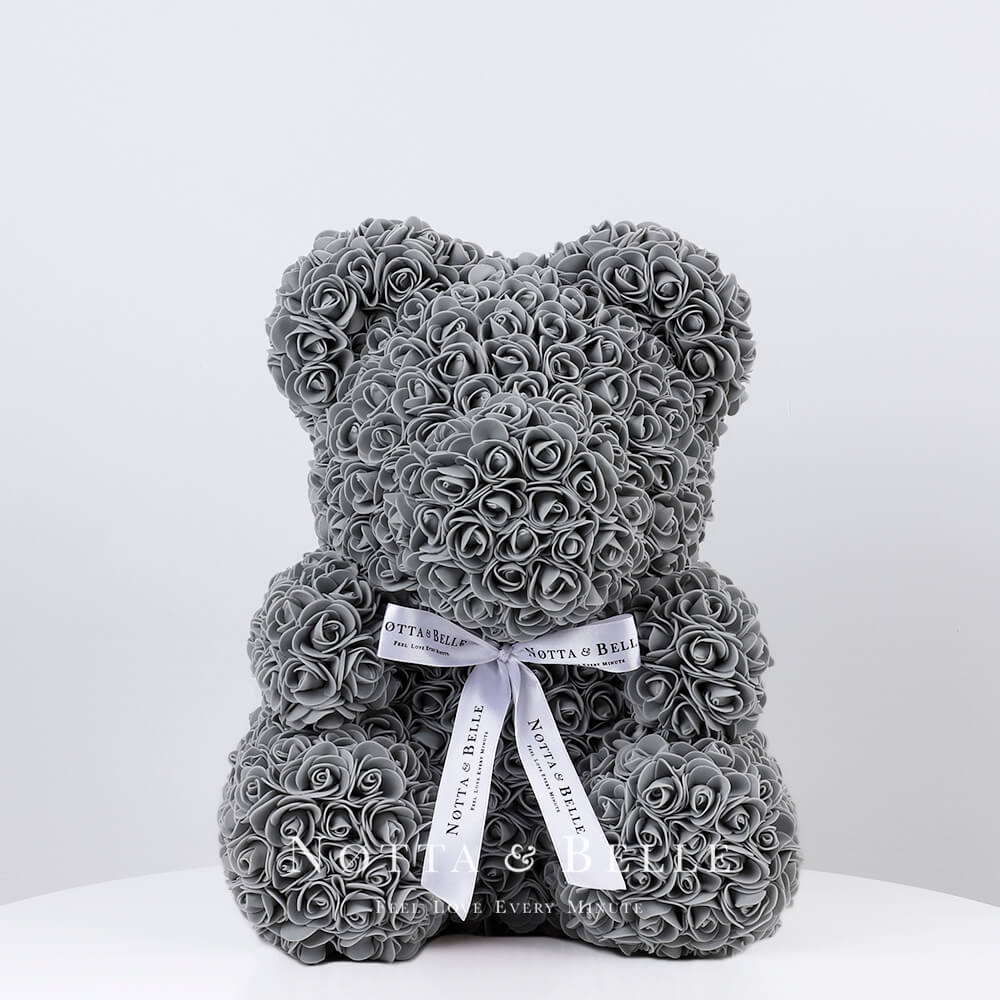 big gray teddy bear