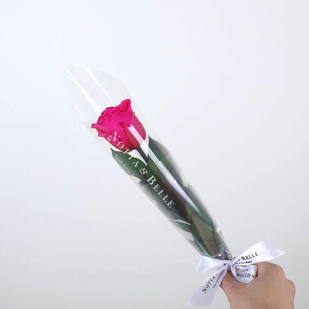 Роза на стебле цвета фуксии - Mini