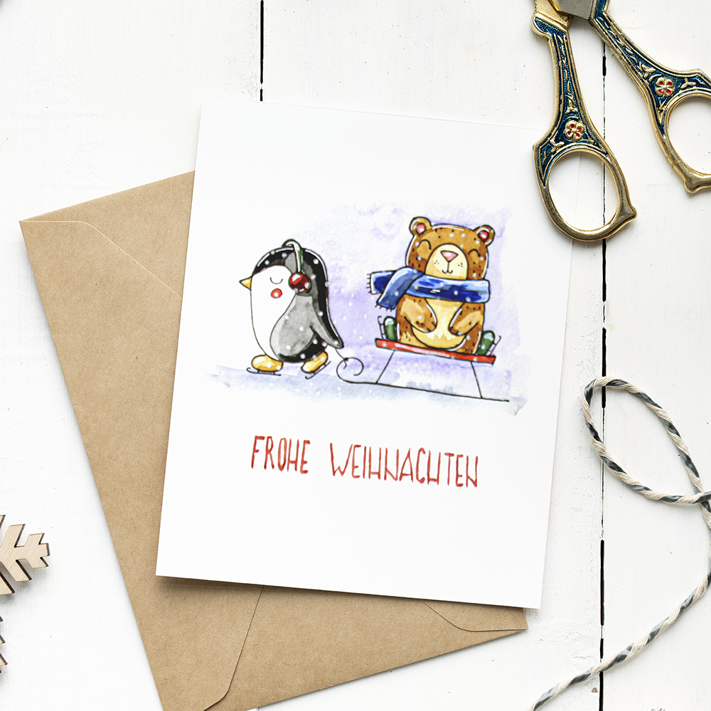 Weihnachtskarte №2