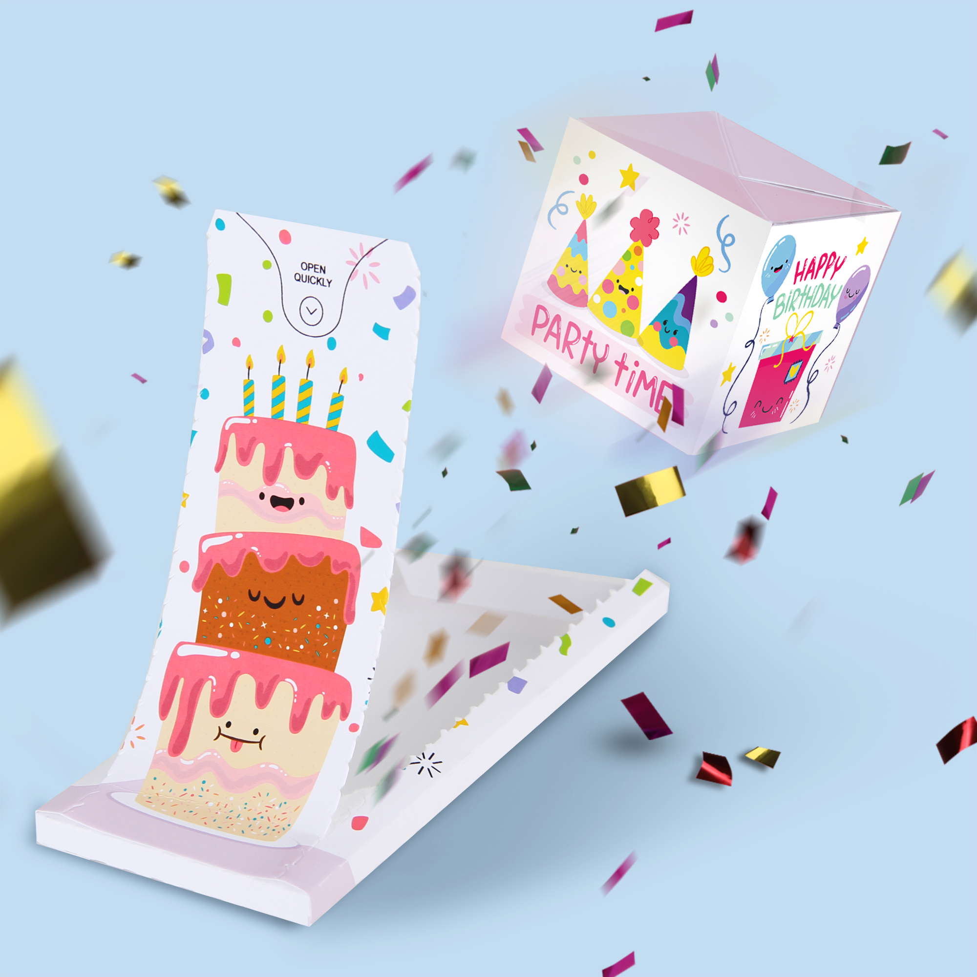 Boom card - Birthday cake 