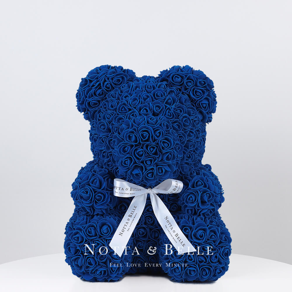 rose bear royal blue