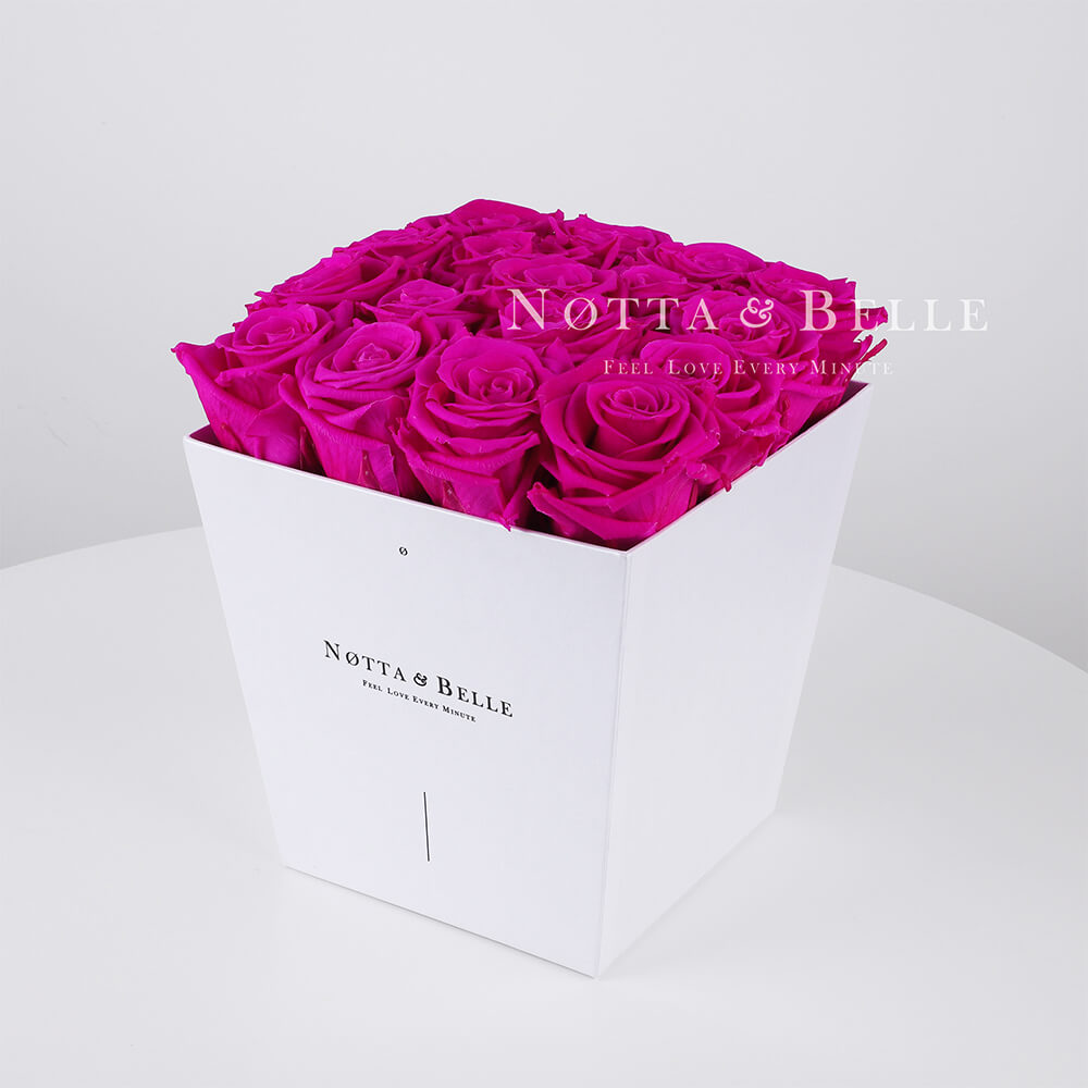 Fuchsia bouquet «Forever» - 17 roses