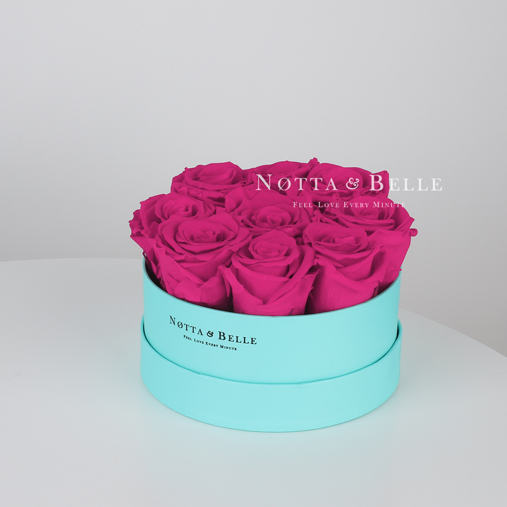 Fuchsia bouquet «Princess» - 9 roses