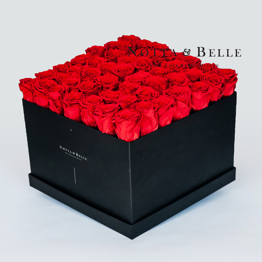 Bouquet rouge «Romantic» - 49 roses