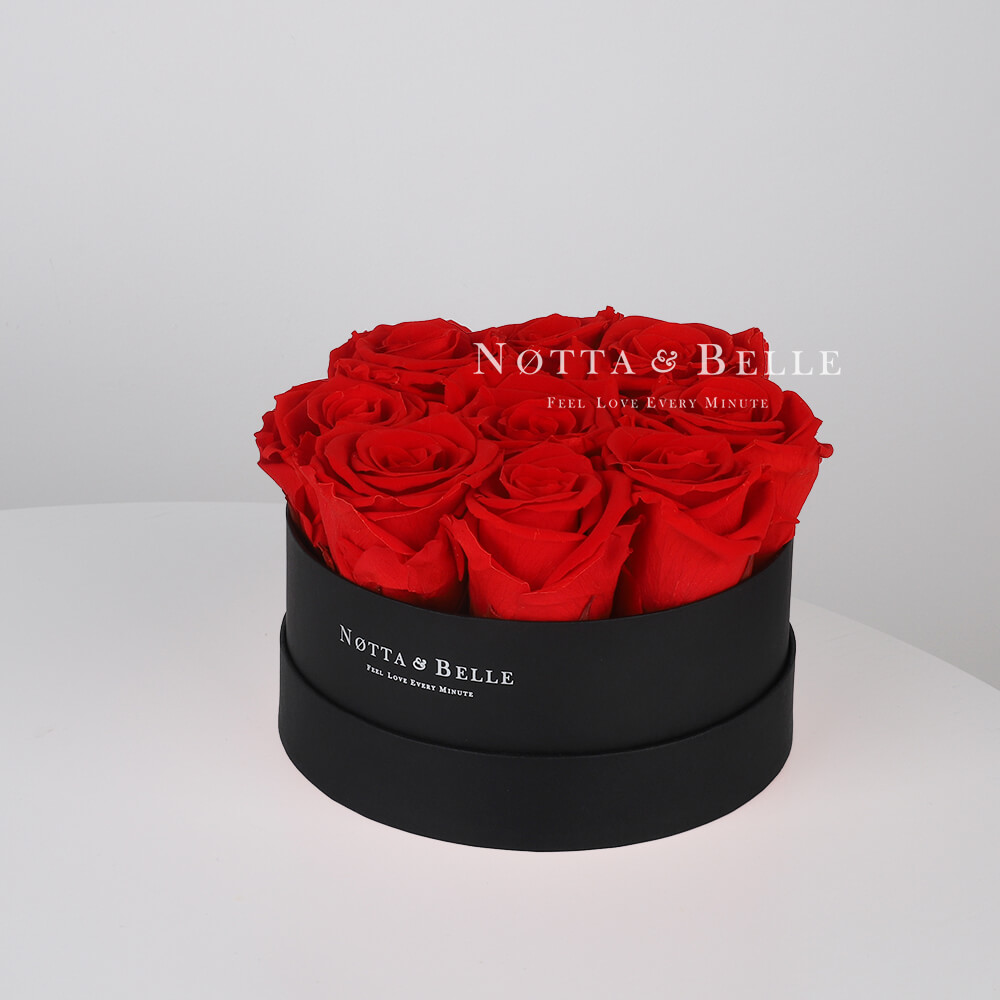 Bouquet rouge «Princess»  - 9 roses
