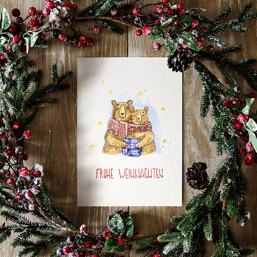 Weihnachtskarte №3