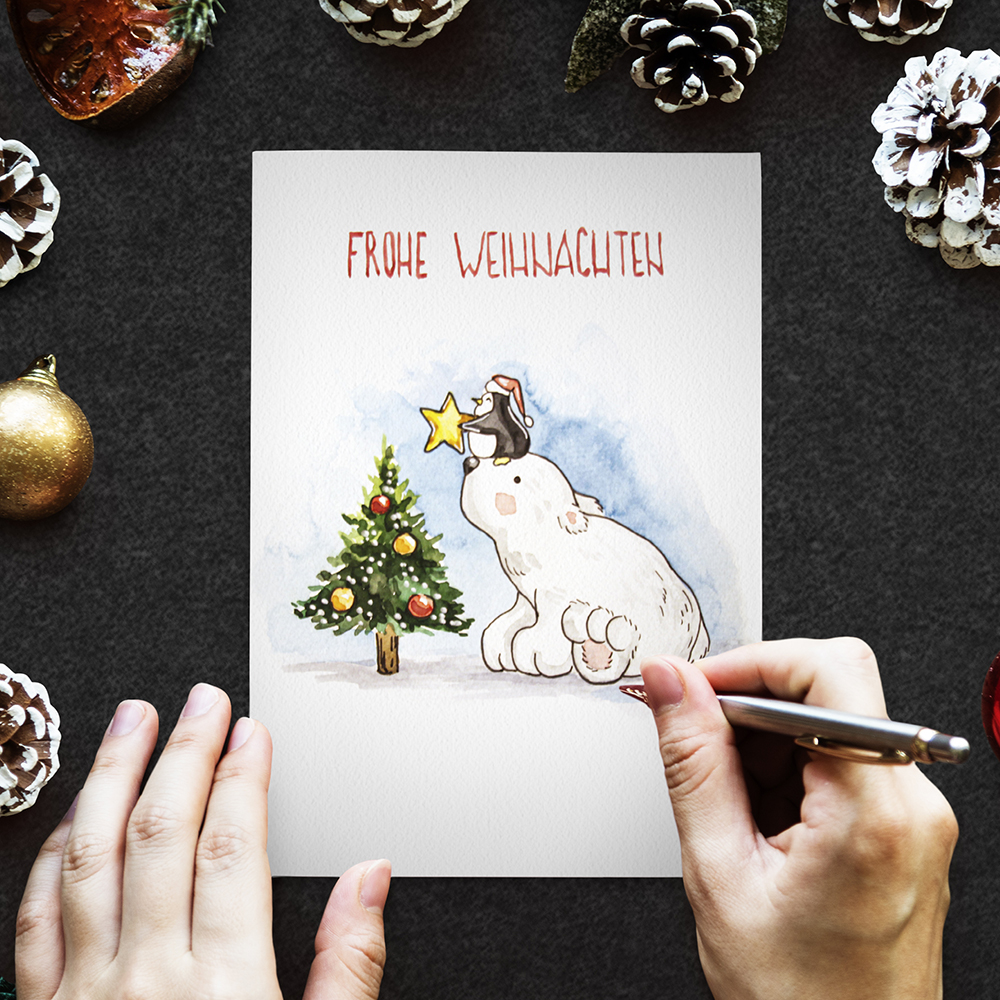 Weihnachtskarte №6