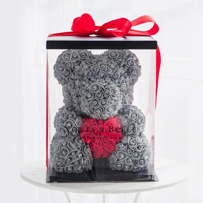 Buy gift box for Teddy Bear from Artificial Roses at low price.